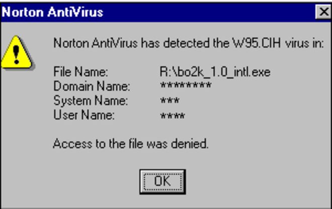 YOO棋牌官方网站21 年前的 4 月 26 日：CIH 电脑病毒大爆发(图3)